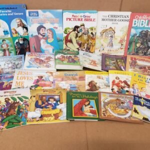 Lot of 10 Christian Kids Prayer Bible Jesus Stories Religion Books- MIX UNSORTED
