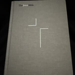 The Jesus Bible, NIV Edition,  Zondervan LIKE NEW