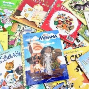 Little golden books 5 lot vintage collectable Disney Random Christmas kids