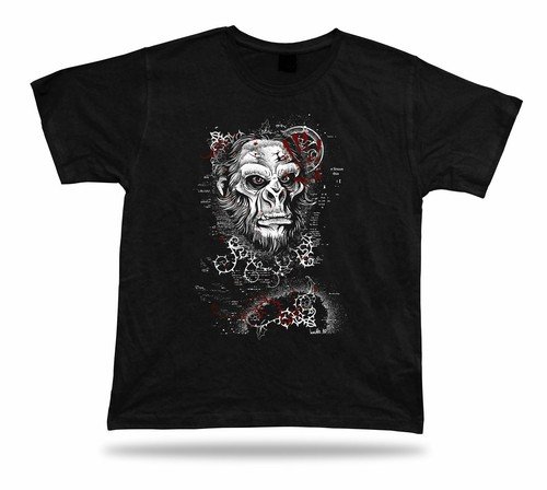 Prehistoric ape funny art design Tshirt birhday apparel special spiritual gift