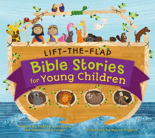 Lift-the-Flap Bible Stories for Young Children - Board book - VERY GOOD
