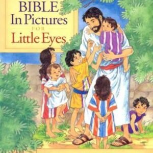 The New Bible in Pictures for Little Eyes - Hardcover - GOOD