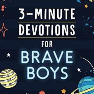 3-Minute Devotions for Brave Boys - Paperback, by Hascall Glenn - Very Good