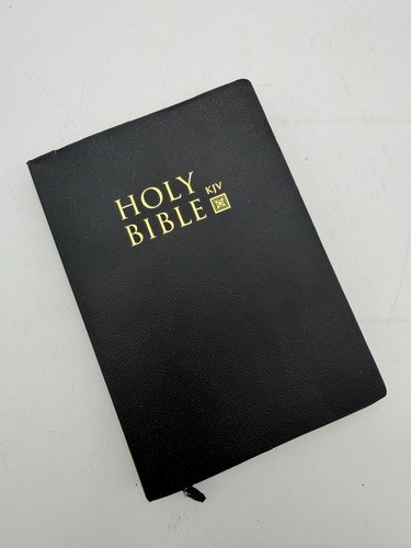 The Holy Bible King James Version In Black Cover Old & New Testaments Like New