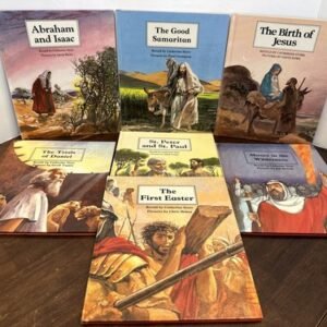 7 - 1985 People of the Bible Books Catherine Storr Raintree Childrens Books VTG