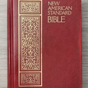1977 NASB Personal Size GIANT PRINT New American Standard Bible HC Nelson 522BG