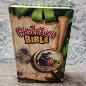 NIV, Adventure Bible, Leathersoft, Gray, Full Color Interior For Kids